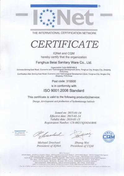 Certificat ISO